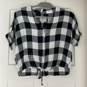 Rails Tie Waist Blouse